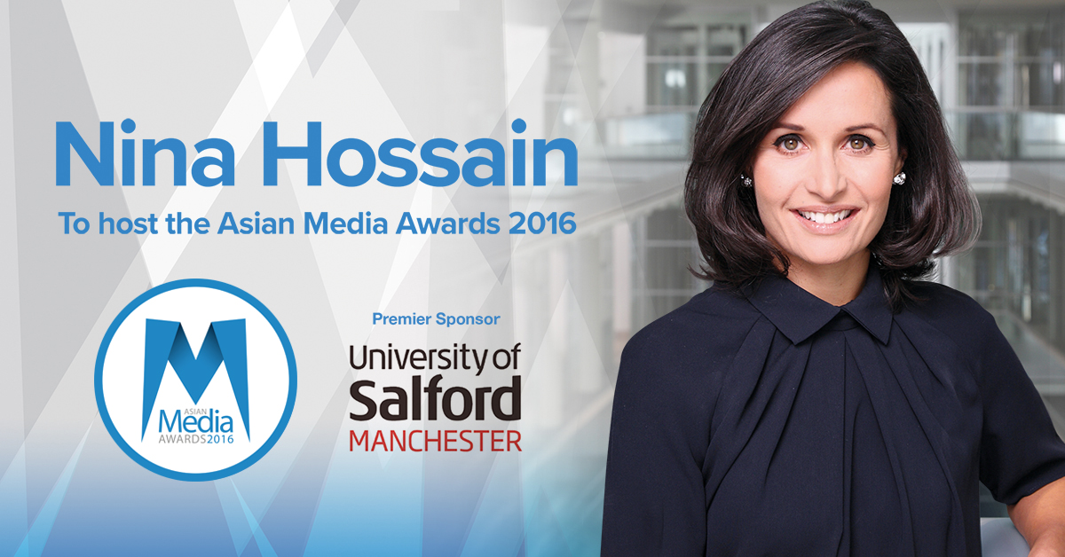 Nina Hossain to Host Asian Media Awards Ceremony