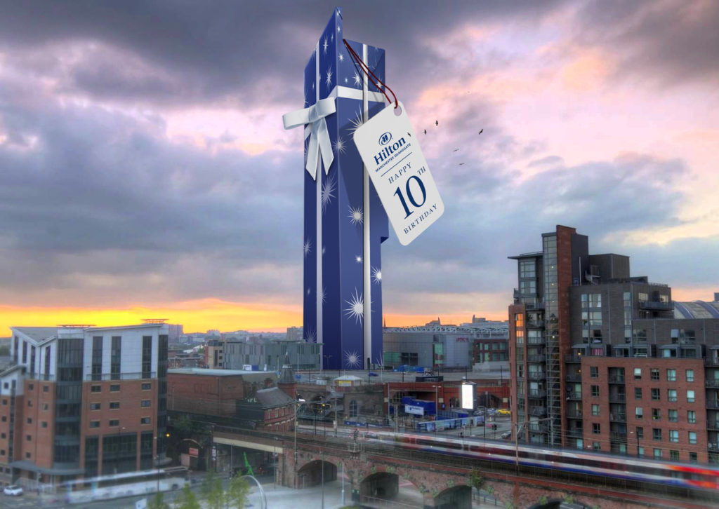 Hilton Manchester Deansgate Celebrates 10th Anniversary