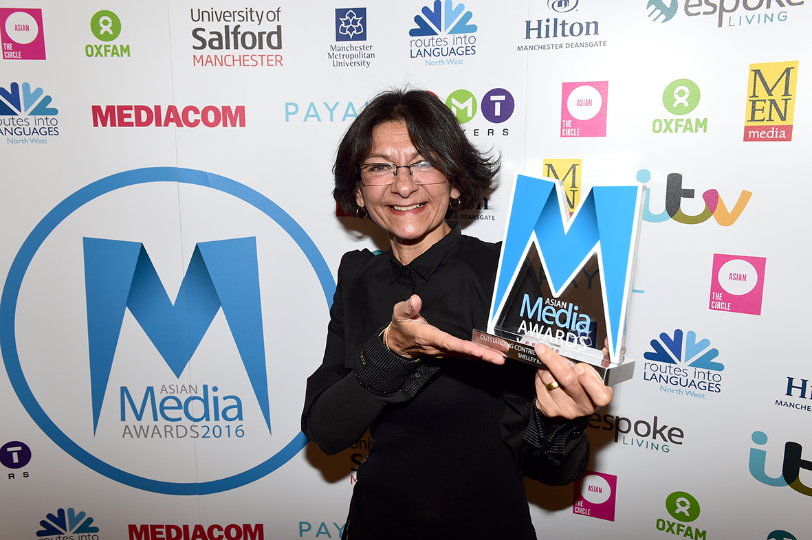 Shelley King honoured with Outstanding Contribution to Media Award