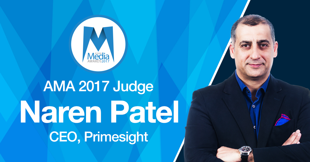 Primesight CEO Joins AMA 2017 Judging Panel