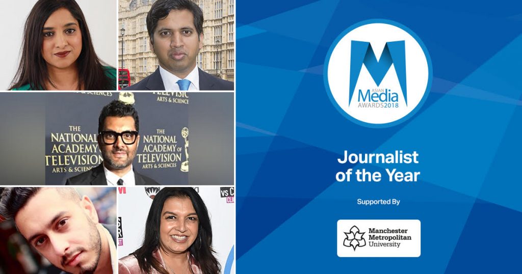 UK’s Leading Journalists Feature In 2018 Shortlist