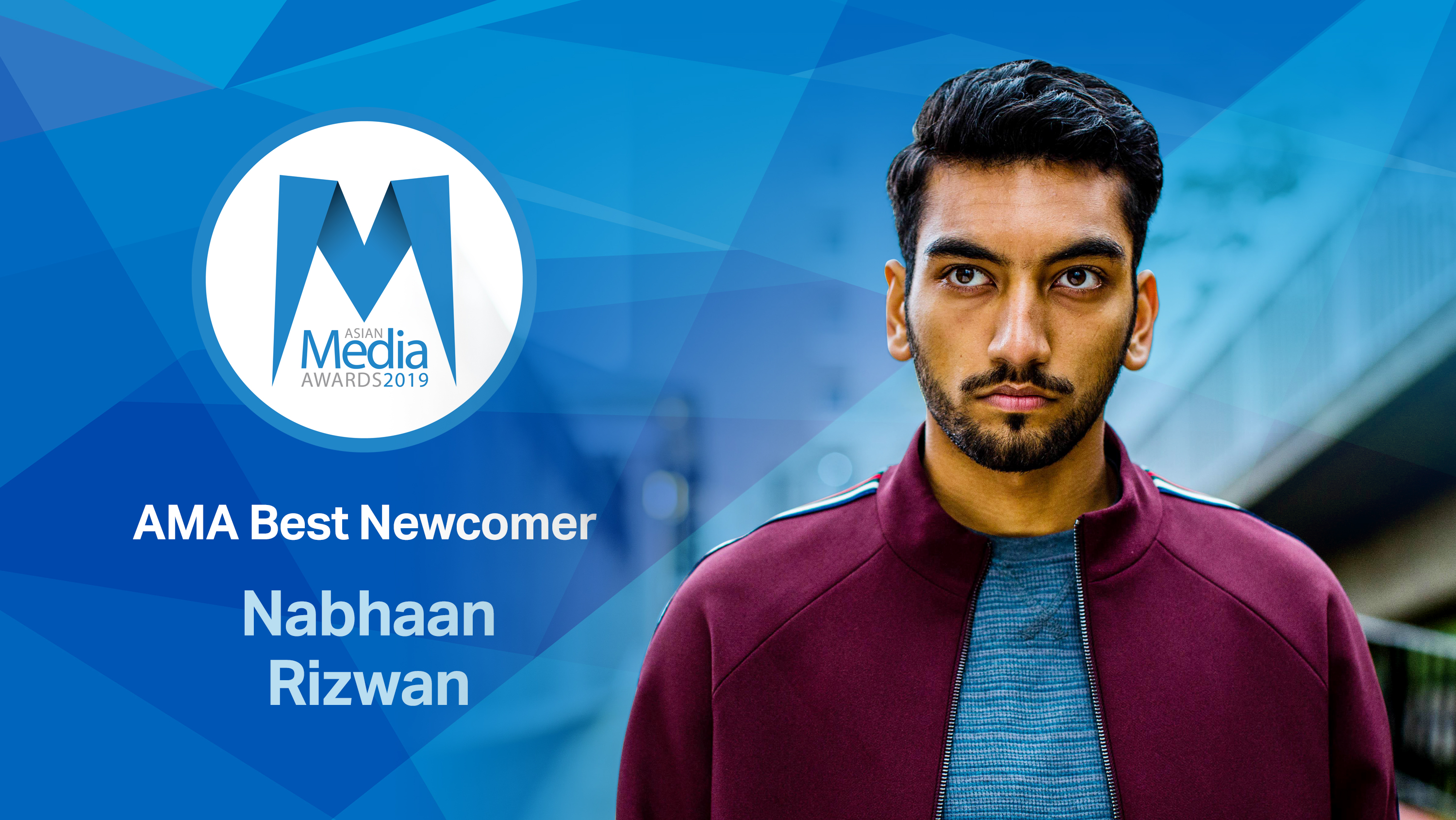 Nabhaan Rizwan is AMA Best Newcomer 2019