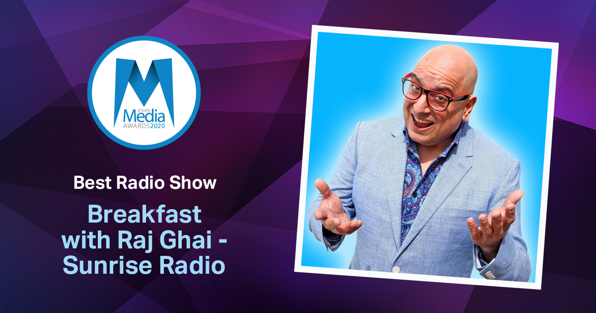 Breakfast with Raj Ghai Wins Best Radio Show 2020 Award