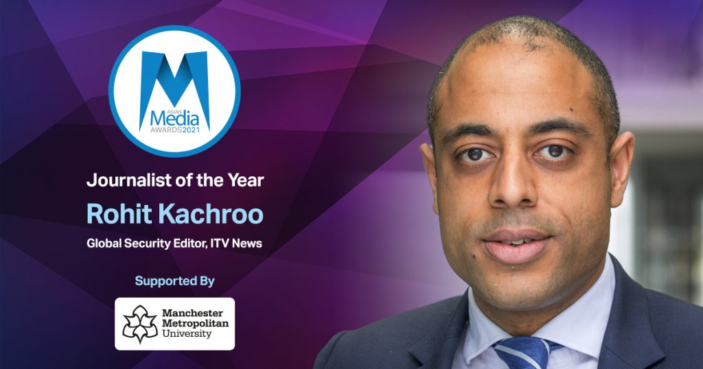 Rohit Kachroo Named 2021 MMU Journalist of the Year