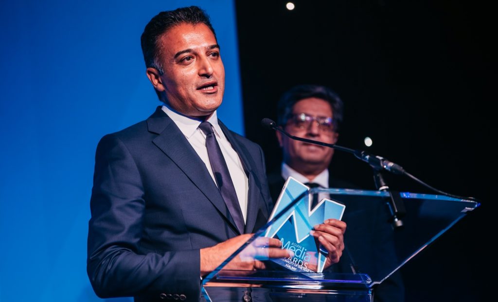 Adil Ray’s passionate speech inspires guests at Asian Media Awards