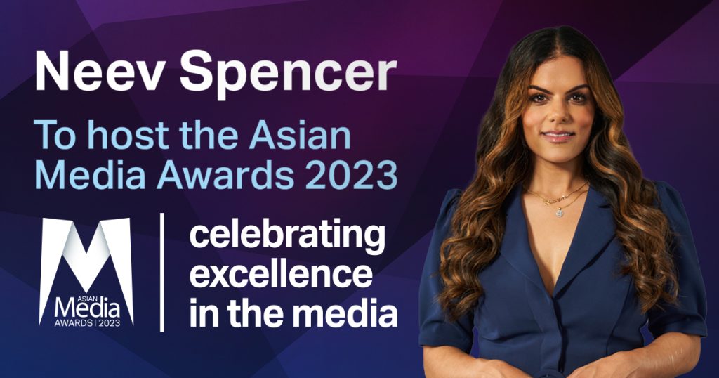 Neev Spencer Announced as Host of the 2023 Asian Media Awards