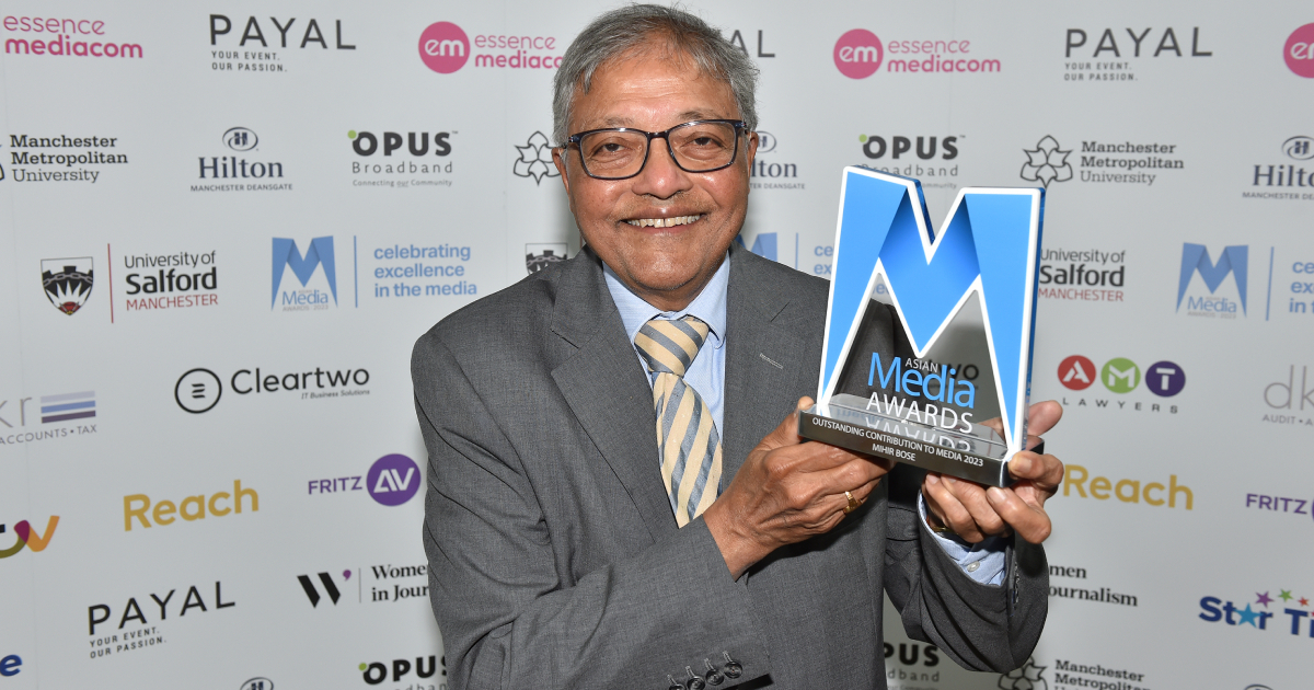 Mihir Bose Honoured With Lifetime Award for Career Spanning Five Decades