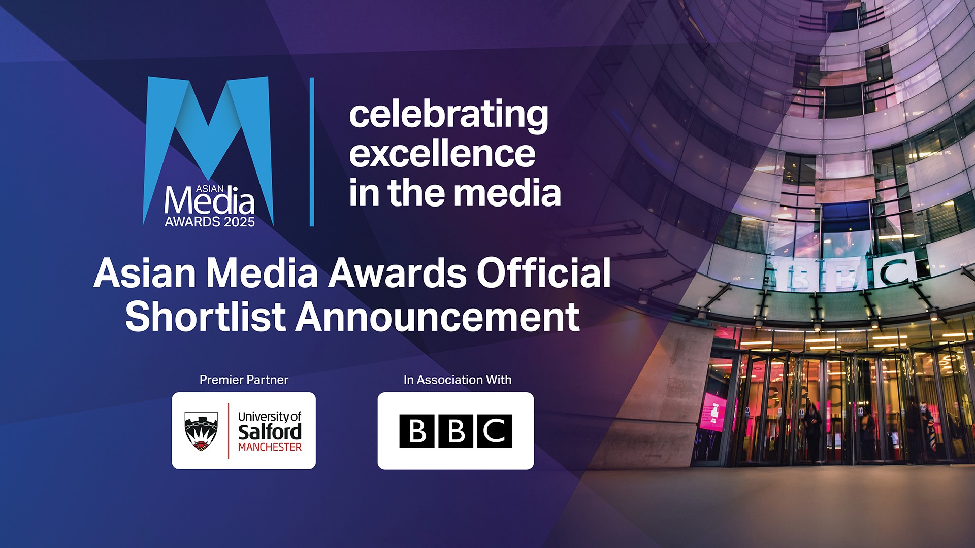 AMA Finalists To Be Announced At BBC Broadcasting House