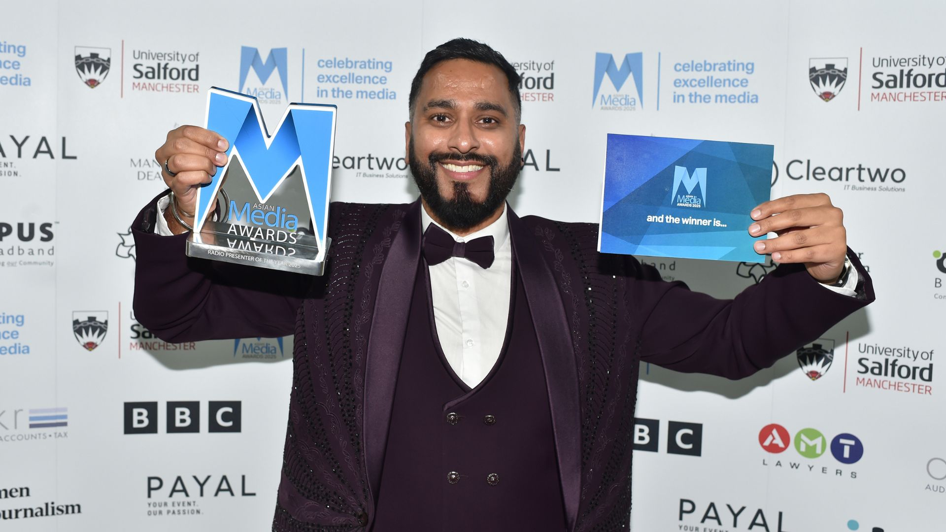 Raj Baddhan named Radio Presenter of the Year Raj Baddhan named Radio Presenter of the Year
